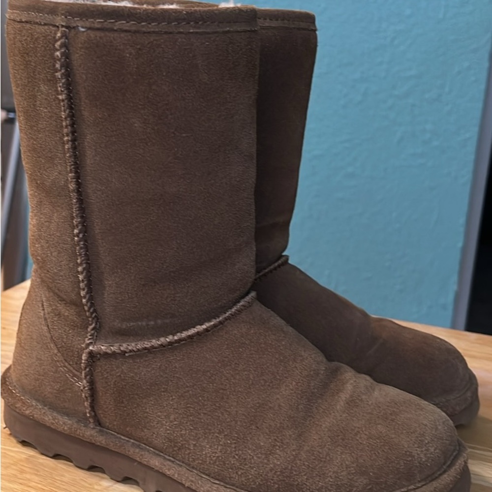 BearPaw Brown Ankle Boots